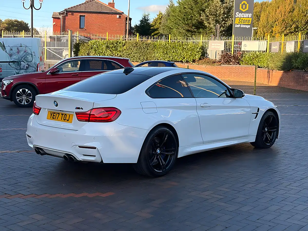Used 2017 BMW M4 Coupe White - Interior and Exterior details 5