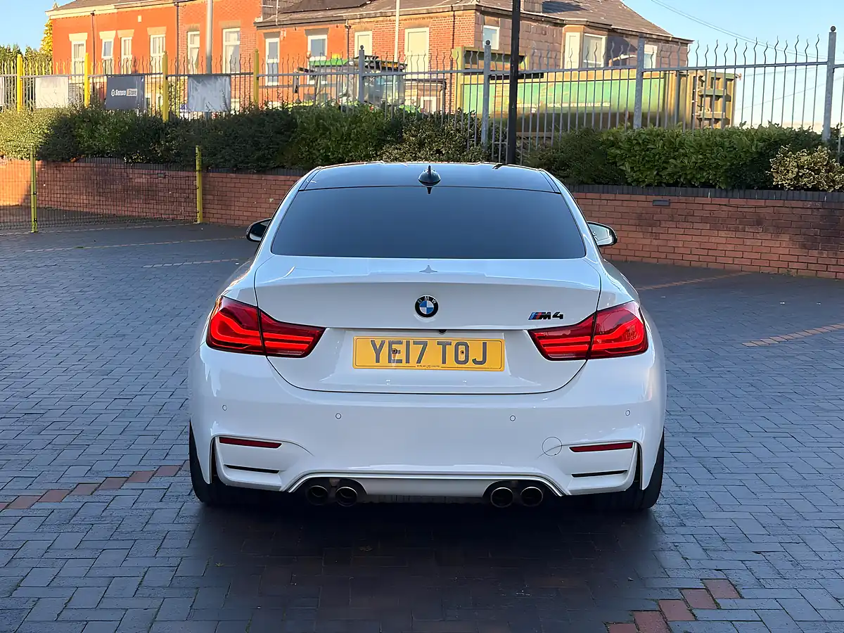 Used 2017 BMW M4 Coupe White - Interior and Exterior details 7