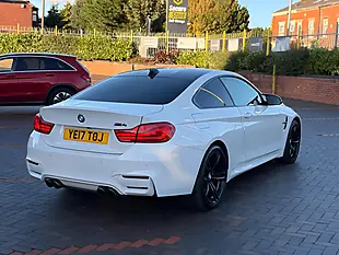 Used 2017 BMW M4 Coupe White - Interior and Exterior details 9