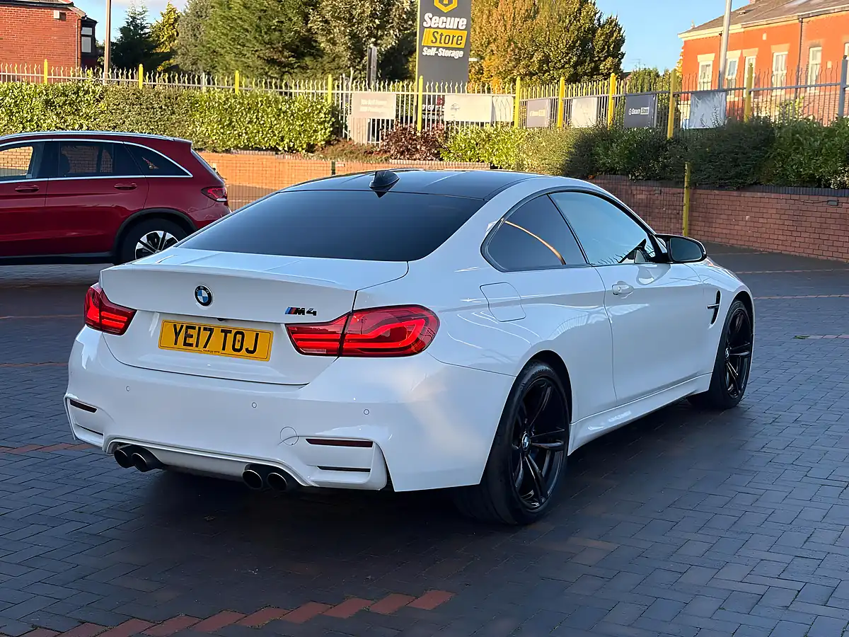 Used 2017 BMW M4 Coupe White - Interior and Exterior details 9