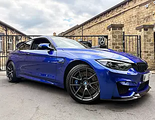 Used 2017 BMW M4 Cs San Marino Blue - Interior and Exterior details 10