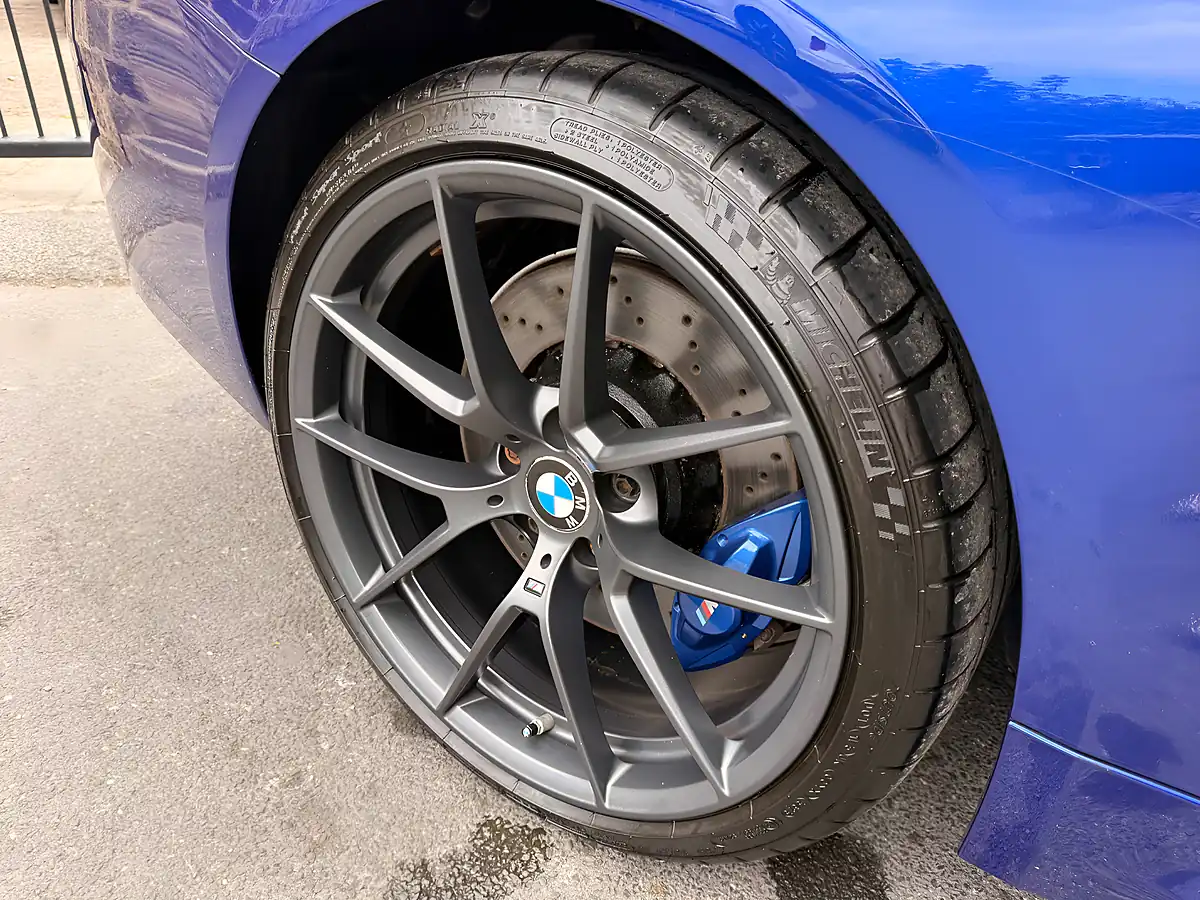 Used 2017 BMW M4 Cs San Marino Blue - Interior and Exterior details 12