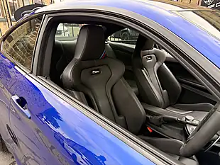 Used 2017 BMW M4 Cs San Marino Blue - Interior and Exterior details 13