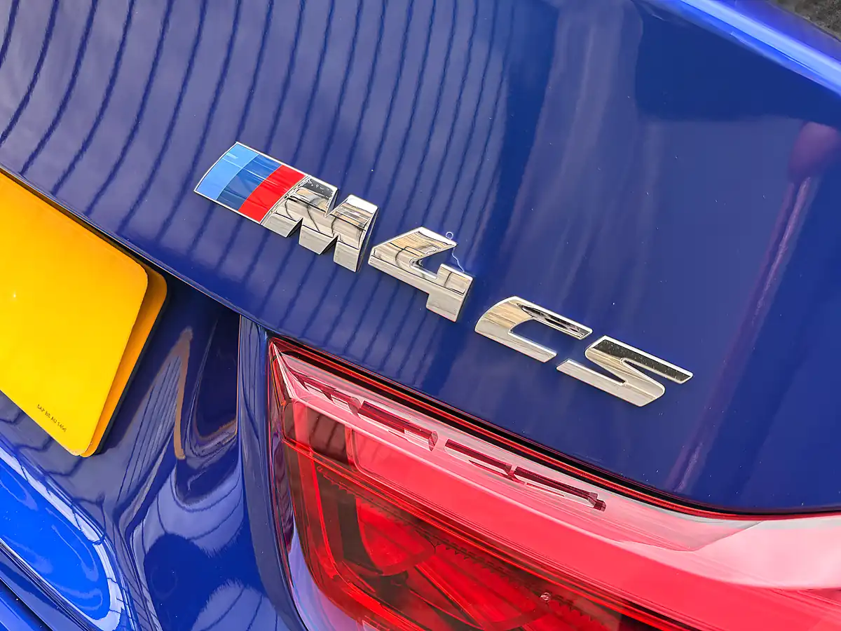 Used 2017 BMW M4 Cs San Marino Blue - Interior and Exterior details 14