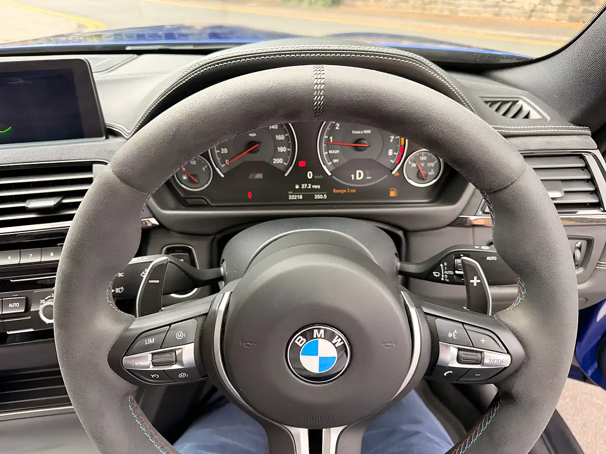 Used 2017 BMW M4 Cs San Marino Blue - Interior and Exterior details 20
