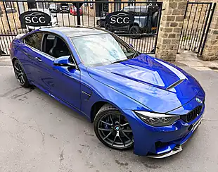Used 2017 BMW M4 Cs San Marino Blue - Interior and Exterior details 4