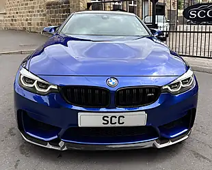 Used 2017 BMW M4 Cs San Marino Blue - Interior and Exterior details 6