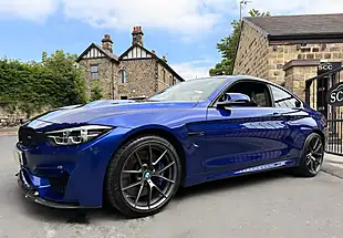 Used 2017 BMW M4 Cs San Marino Blue - Interior and Exterior details 7