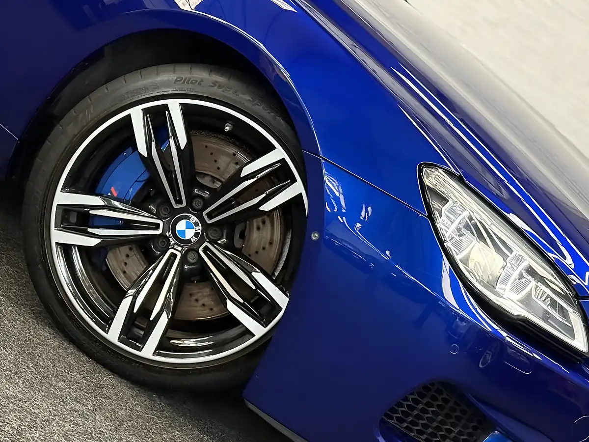 Used 2017 BMW M6 Gran Coupe Gran Coupe San Marino Blue - Interior and Exterior details 13