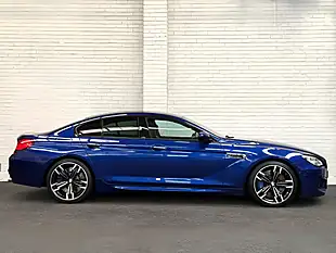 Used 2017 BMW M6 Gran Coupe Gran Coupe San Marino Blue - Interior and Exterior details 2