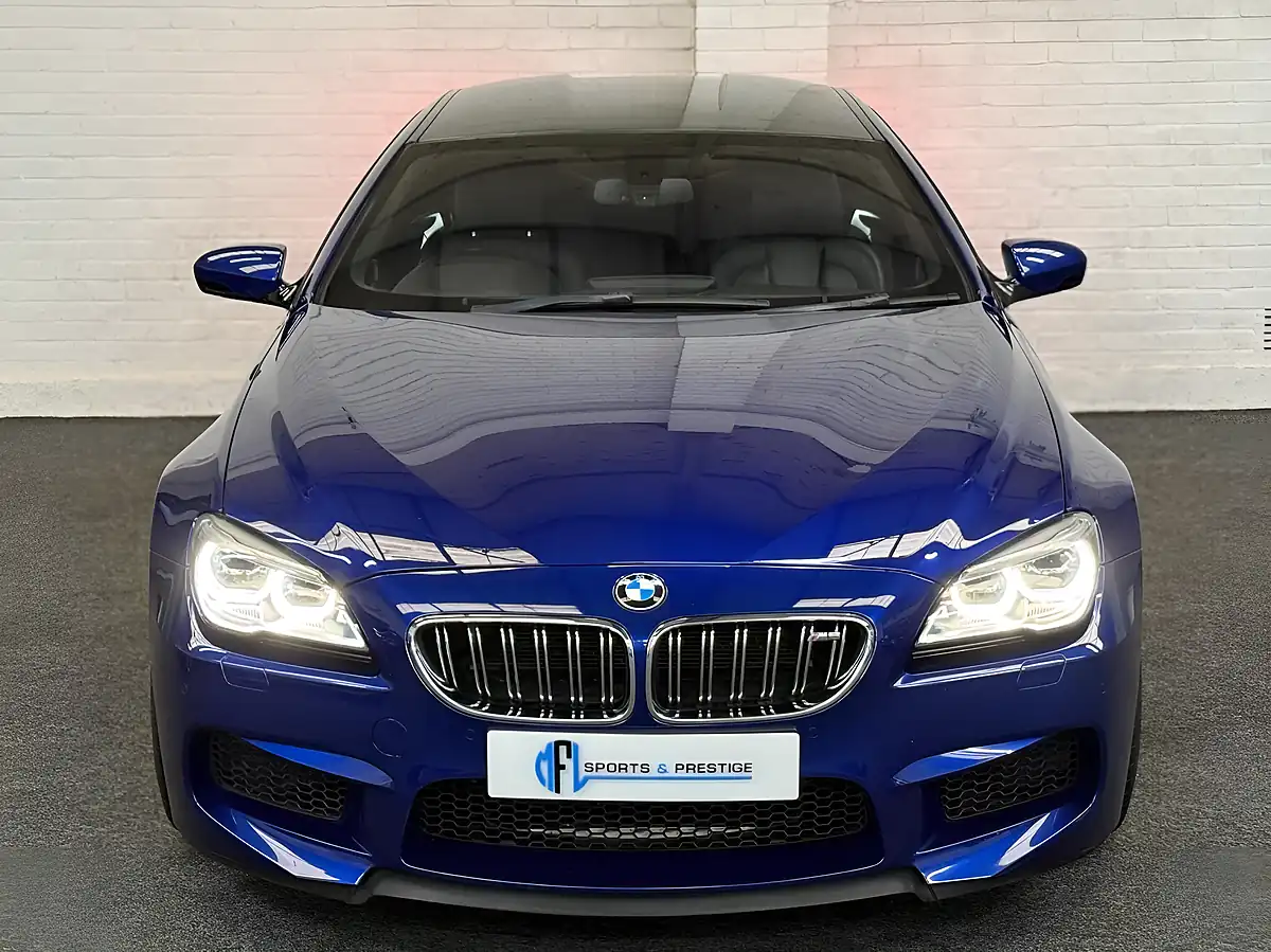 Used 2017 BMW M6 Gran Coupe Gran Coupe San Marino Blue - Interior and Exterior details 4