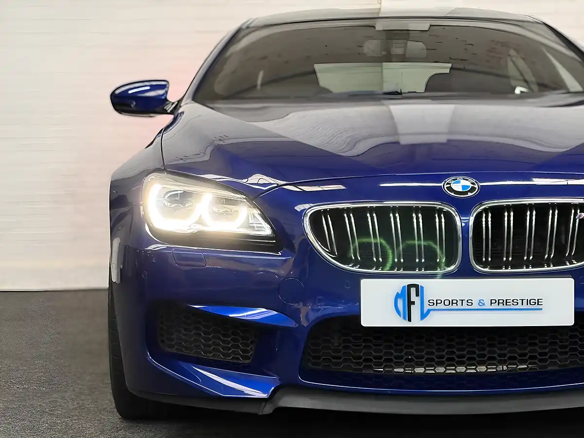 Used 2017 BMW M6 Gran Coupe Gran Coupe San Marino Blue - Interior and Exterior details 5