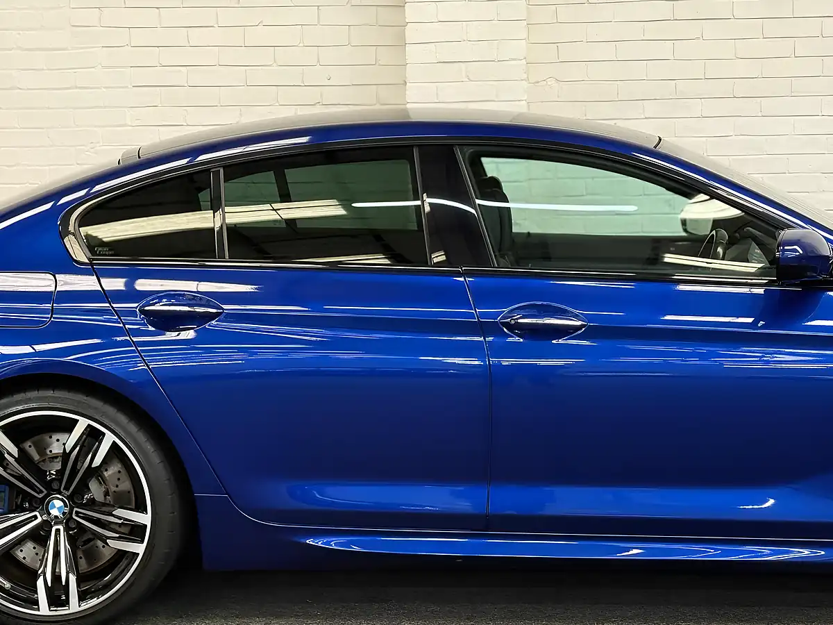 Used 2017 BMW M6 Gran Coupe Gran Coupe San Marino Blue - Interior and Exterior details 7