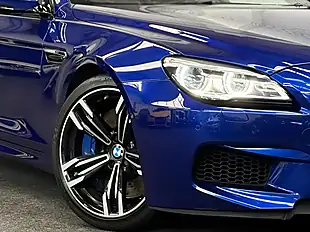 Used 2017 BMW M6 Gran Coupe Gran Coupe San Marino Blue - Interior and Exterior details 9
