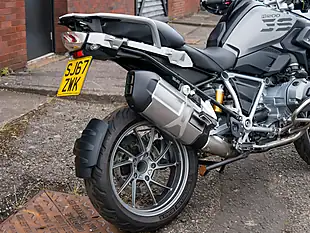 Used 2017 BMW Motorrad R 1200 Gs Black - Interior and Exterior details 12