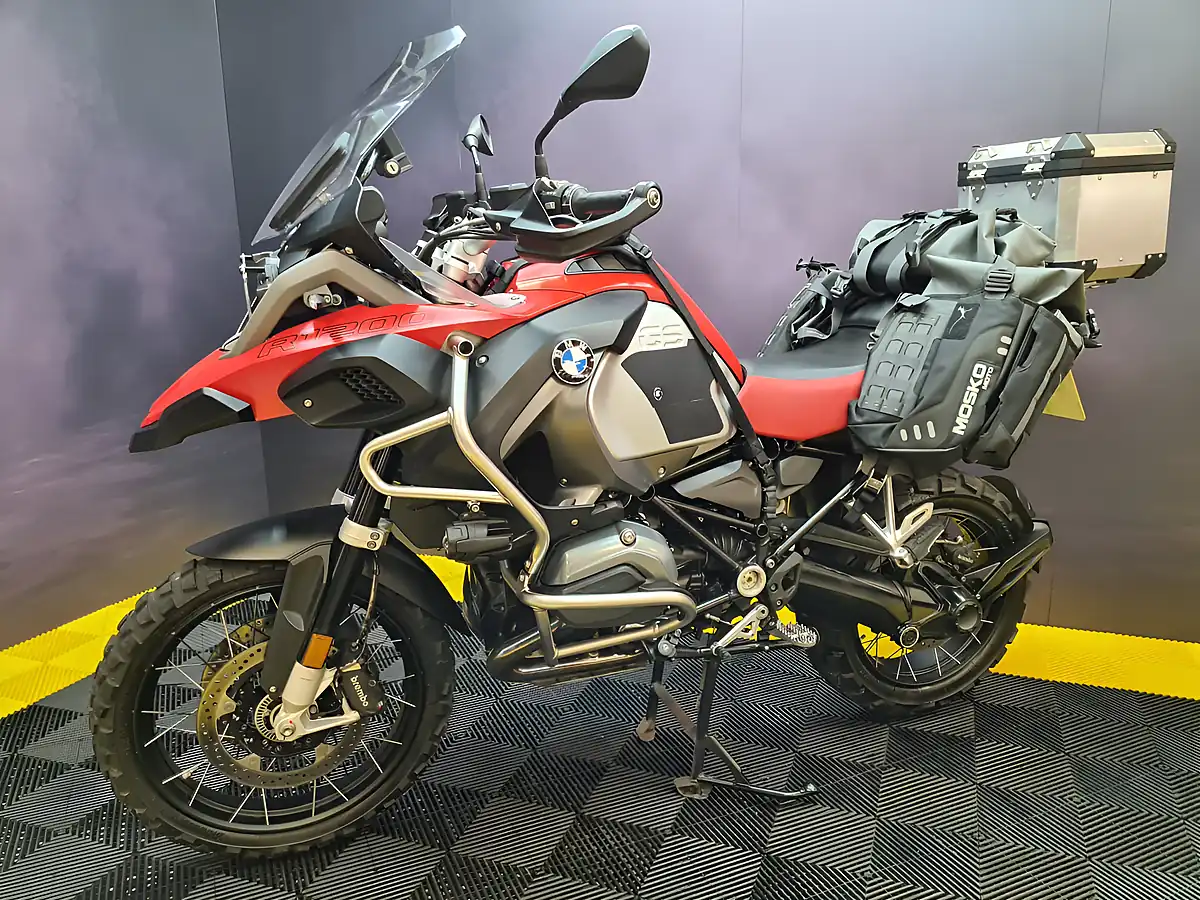 Used 2017 BMW R 1200 Gs Adventure Red - Interior and Exterior details 5