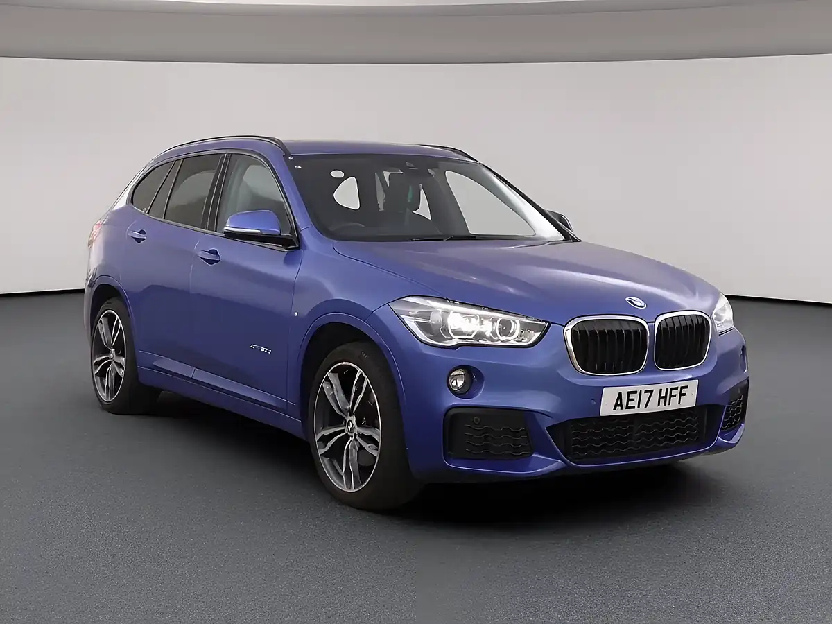 Used 2017 BMW X1 M Sport Blue - Front View