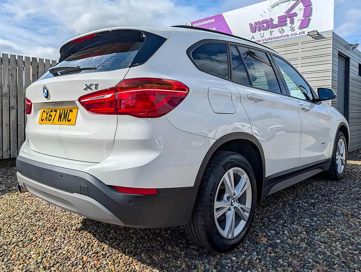 Used 2017 BMW X1 Se White - Interior and Exterior details 14