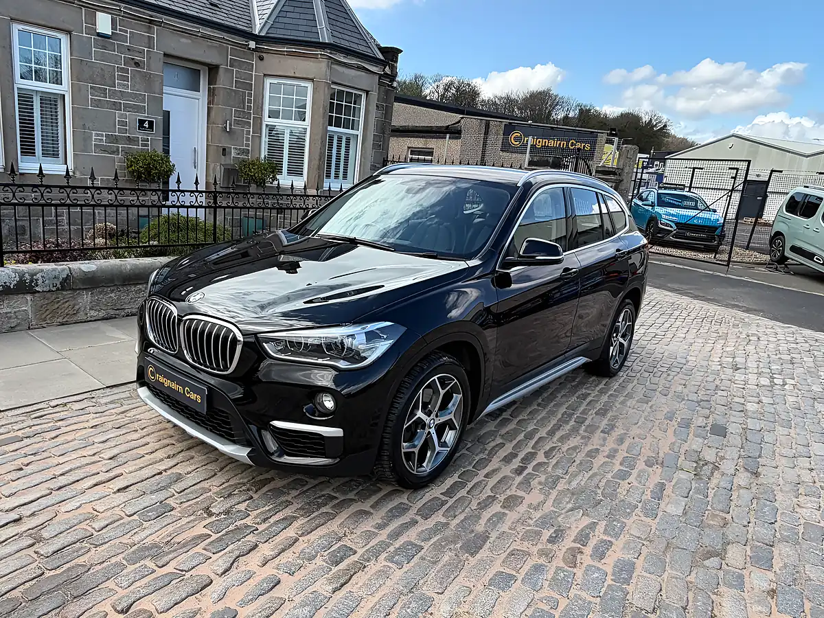 Used 2017 BMW X1 Xline Jet Black - Interior and Exterior details 3