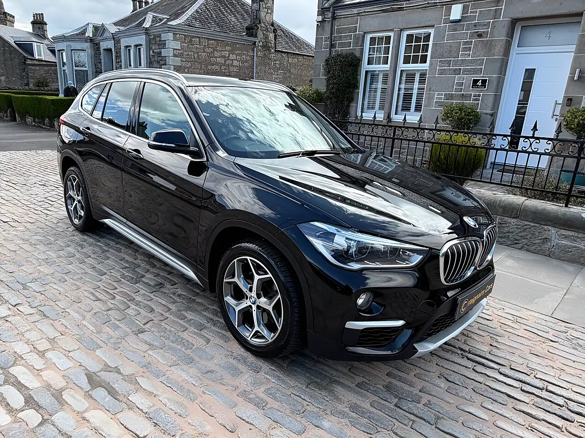 Used 2017 BMW X1 Xline Jet Black - Interior and Exterior details 4