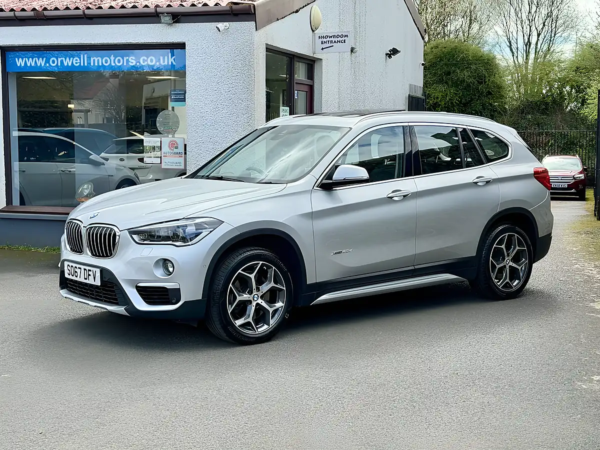 Used 2017 BMW X1 Xline Silver - Interior and Exterior details 12