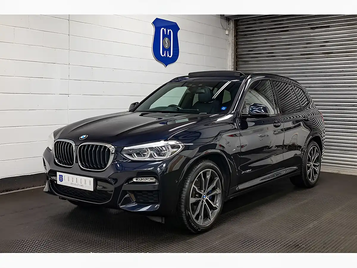 Used 2017 BMW X3 M Sport Black - Front View