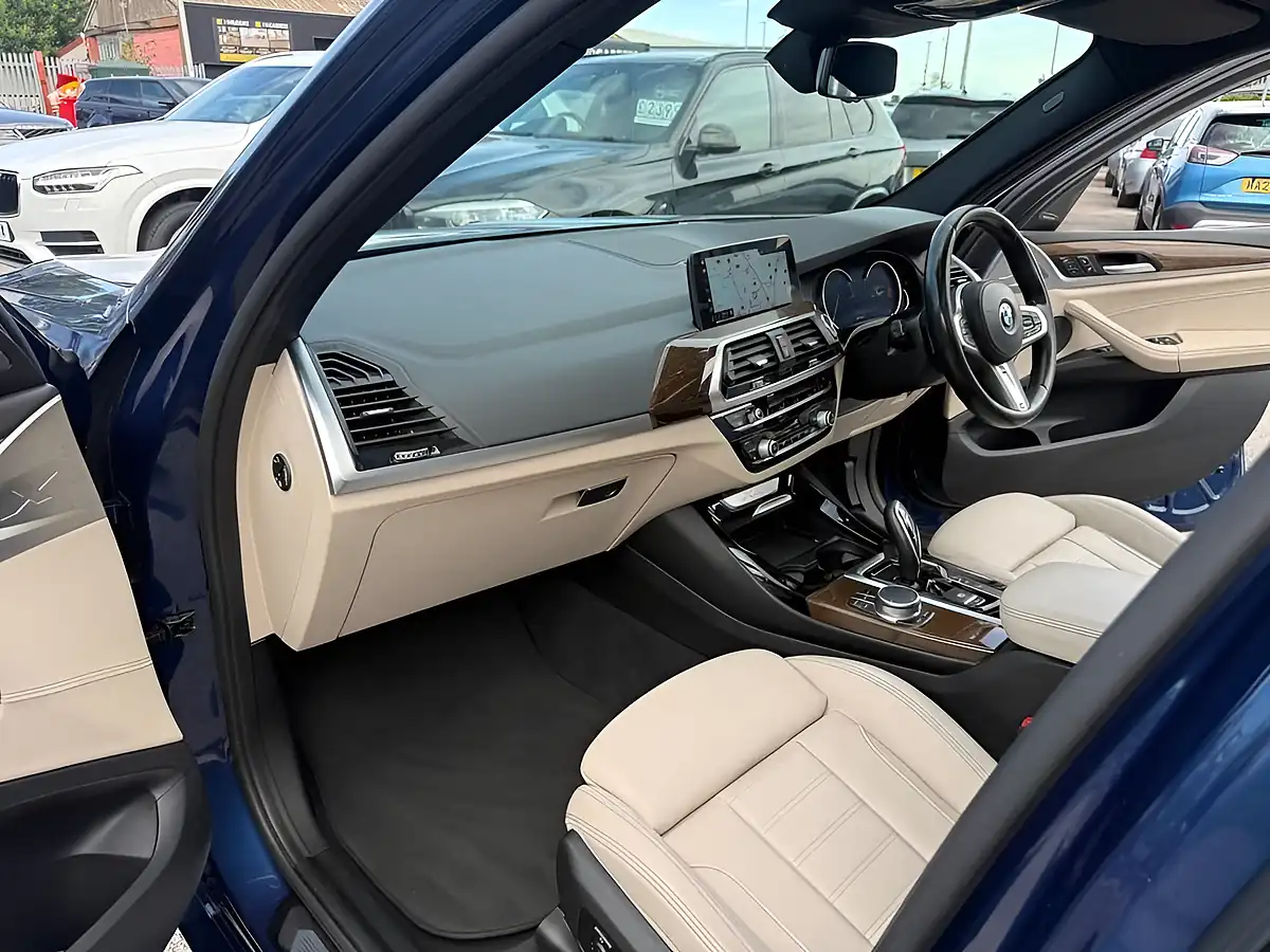 Used 2017 BMW X3 M Sport Blue - Interior and Exterior details 16
