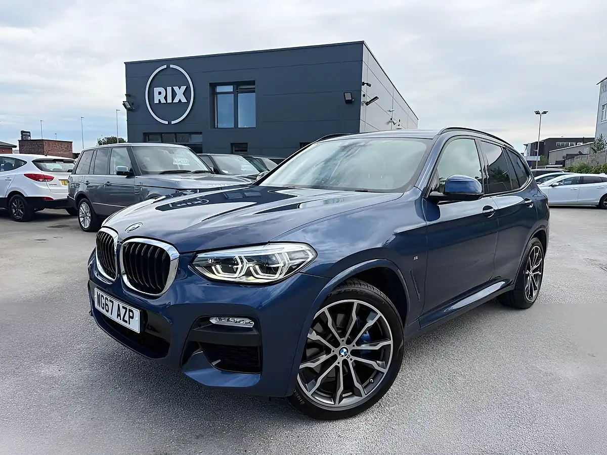 Used 2017 BMW X3 M Sport Blue - Interior and Exterior details 2