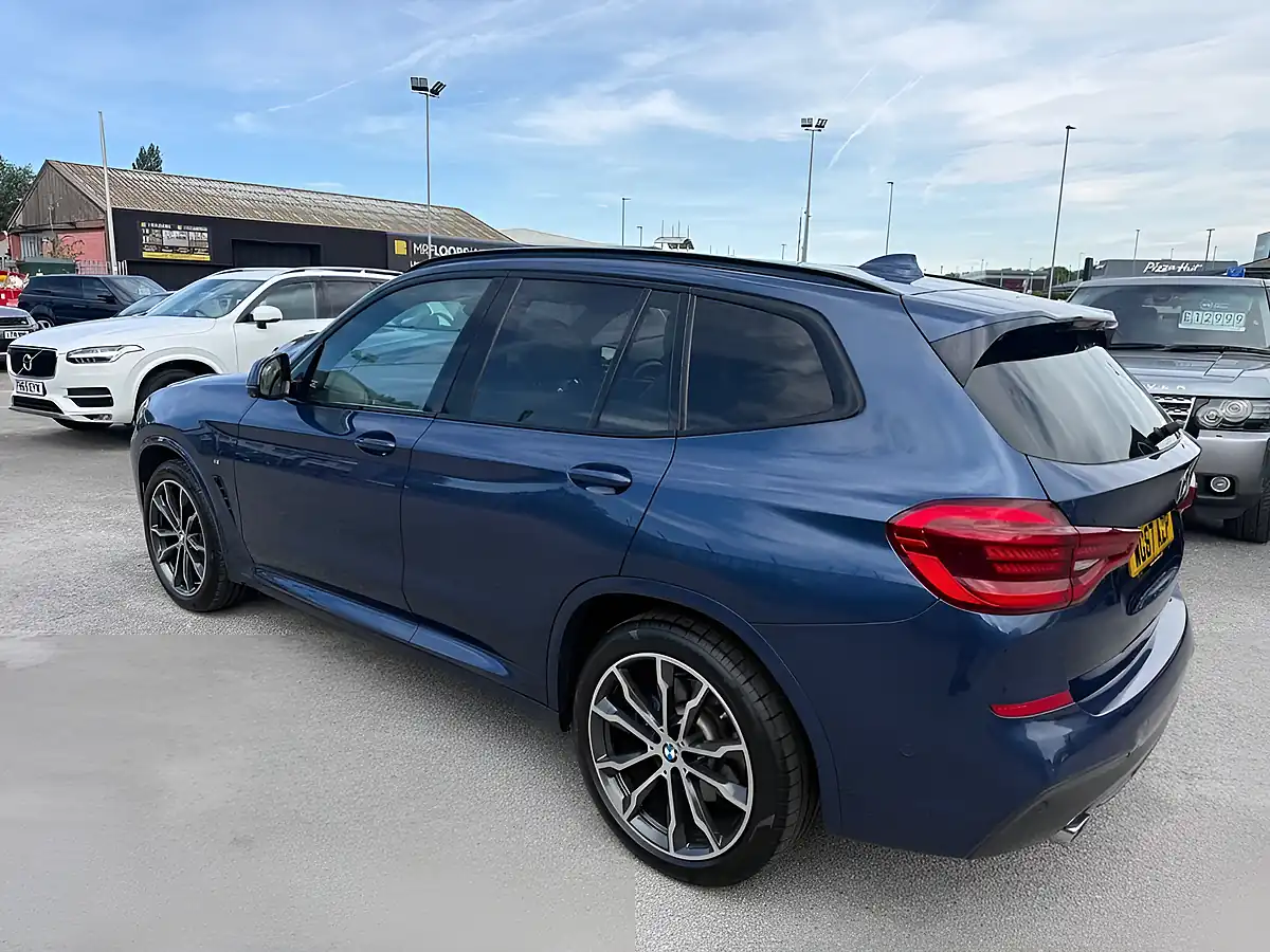 Used 2017 BMW X3 M Sport Blue - Interior and Exterior details 4