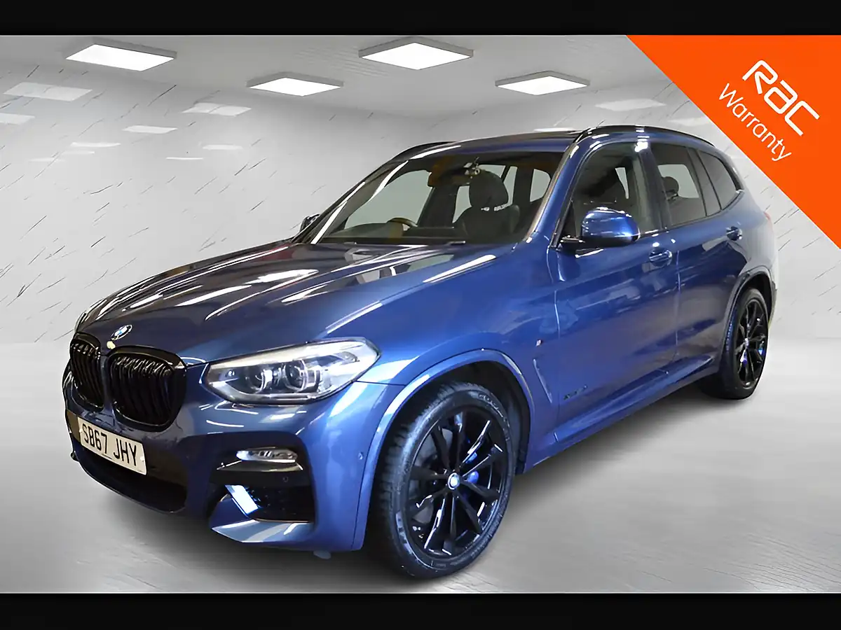 Used 2017 BMW X3 M Sport Phytonic Blue - Front View