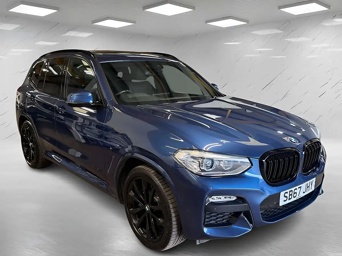 Used 2017 BMW X3 M Sport Phytonic Blue - Interior and Exterior details 4