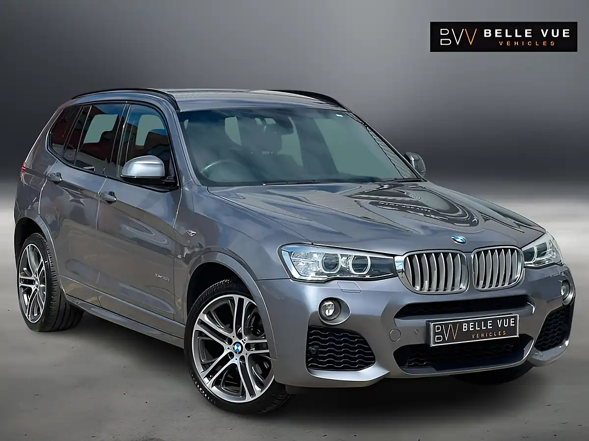 Used 2017 BMW X3 M Sport Space Grey - Front View