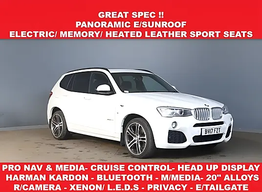 2017 BMW X3 30d M Sport
