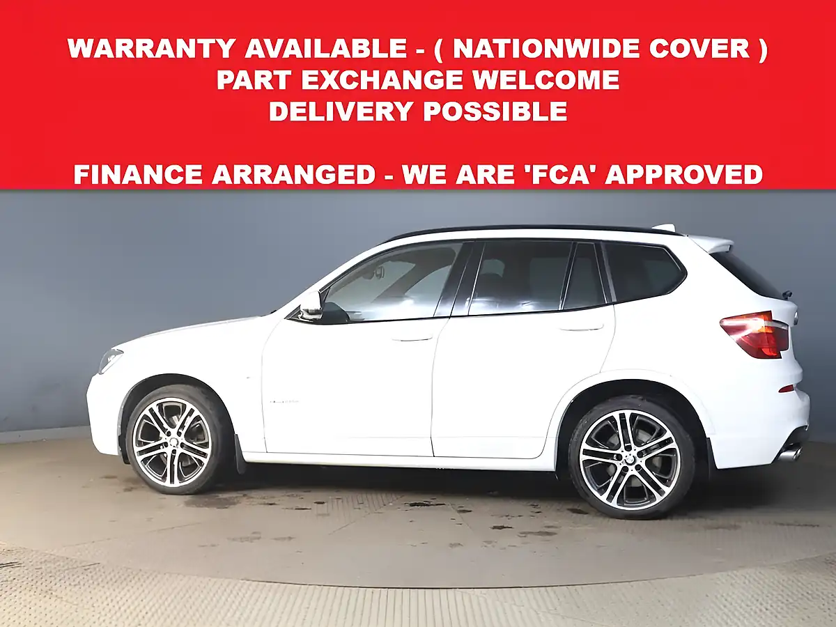 Used 2017 BMW X3 M Sport White - Interior and Exterior details 3