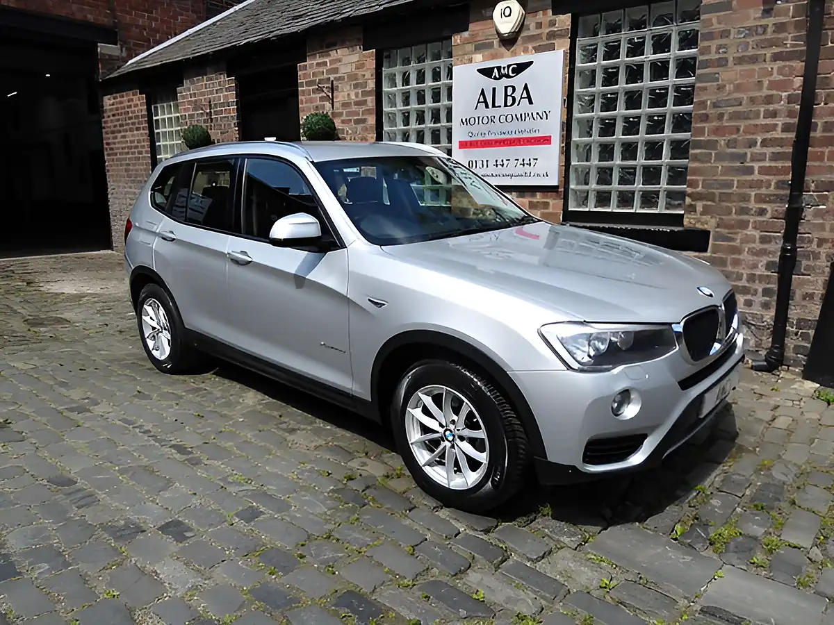 Used 2017 BMW X3 Se Silver - Front View