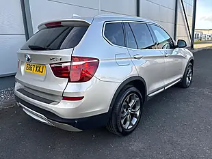 Used 2017 BMW X3 Xline Silver - Interior and Exterior details 11