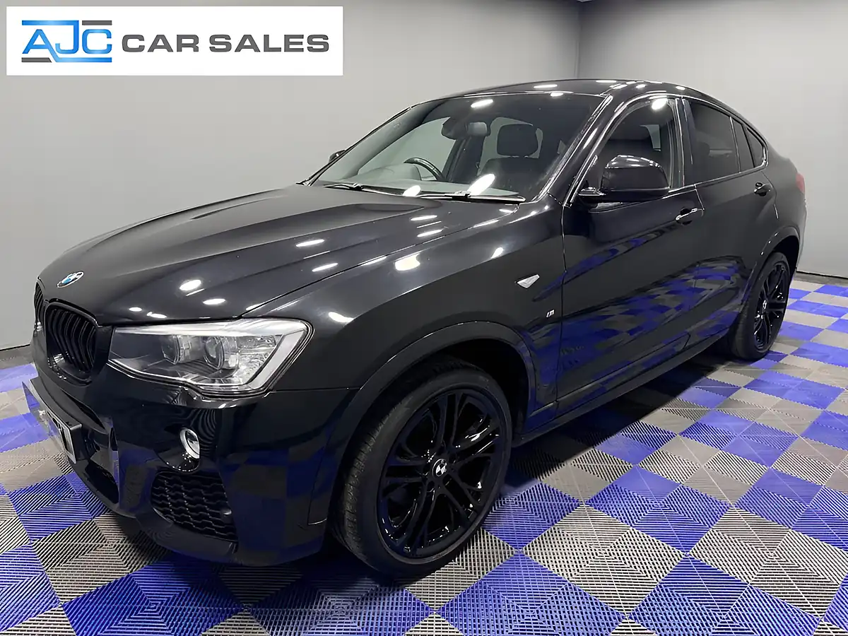 Used 2017 BMW X4 M Sport Black Sapphire - Front View