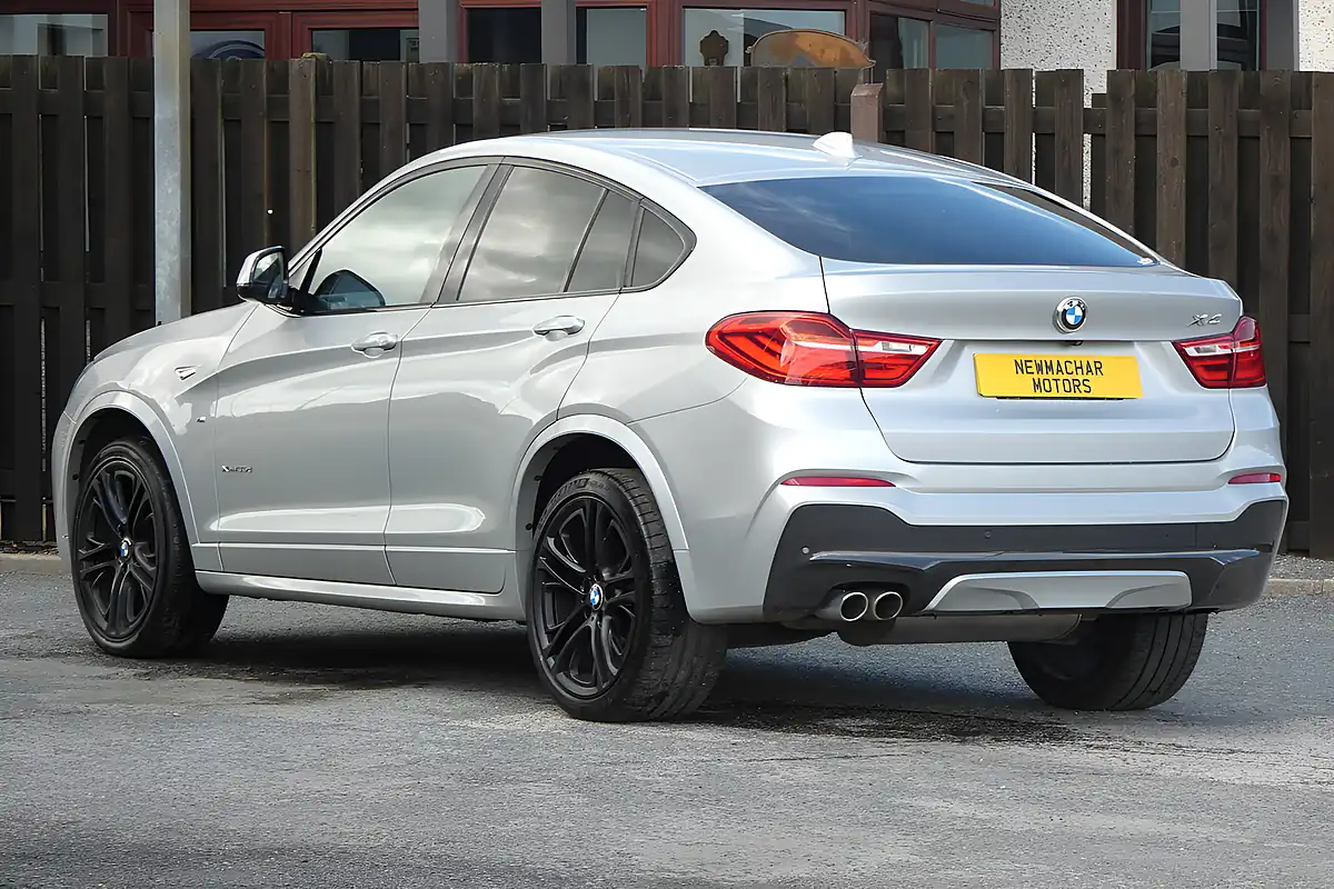 Used 2017 BMW X4 M Sport Glacier Silver - Interior and Exterior details 4