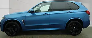 Used 2017 BMW X5 M Blue - Interior and Exterior details 5