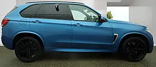 Used 2017 BMW X5 M Blue - Interior and Exterior details 7