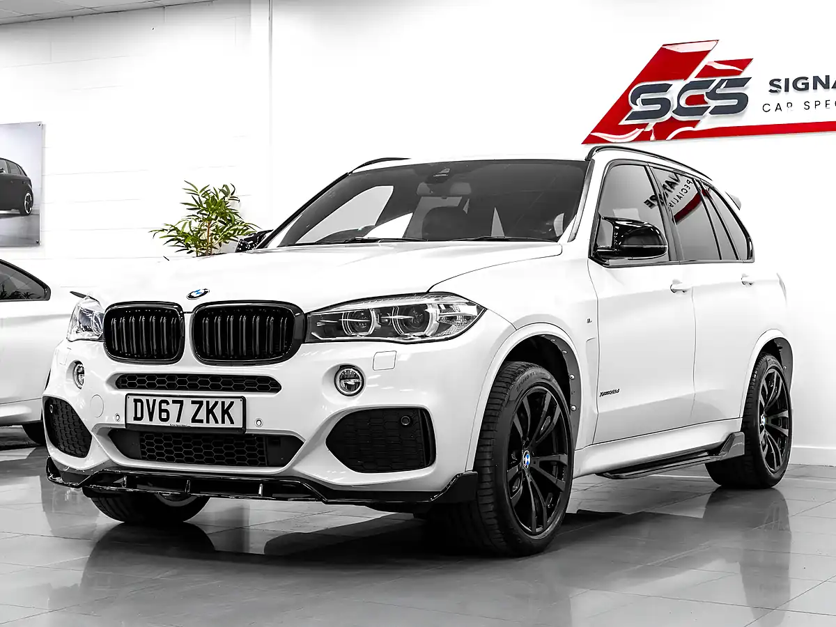 Used 2017 BMW X5 M Sport Alpine White - Interior and Exterior details 2