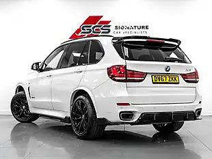 Used 2017 BMW X5 M Sport Alpine White - Interior and Exterior details 4