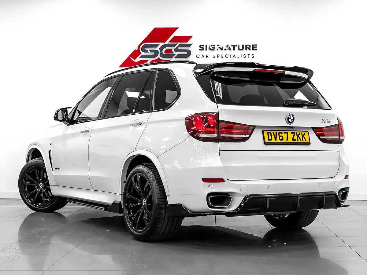 Used 2017 BMW X5 M Sport Alpine White - Interior and Exterior details 4