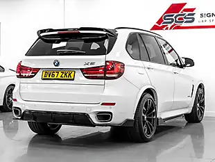 Used 2017 BMW X5 M Sport Alpine White - Interior and Exterior details 5