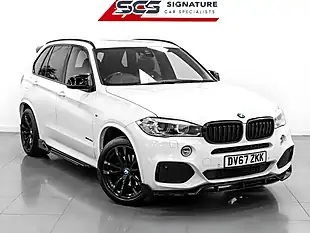 Used 2017 BMW X5 M Sport Alpine White - Interior and Exterior details 8