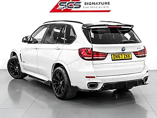 Used 2017 BMW X5 M Sport Alpine White - Interior and Exterior details 9