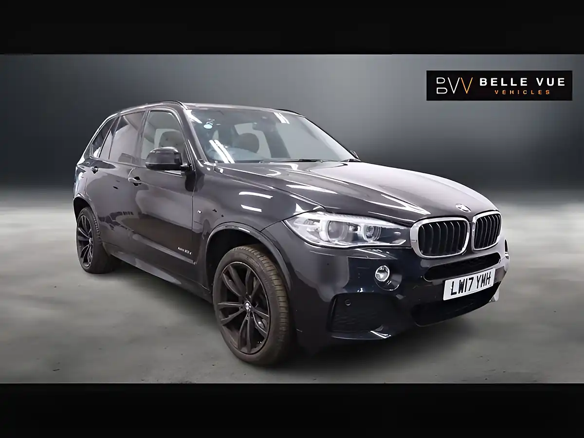 Used 2017 BMW X5 M Sport Black Sapphire - Front View