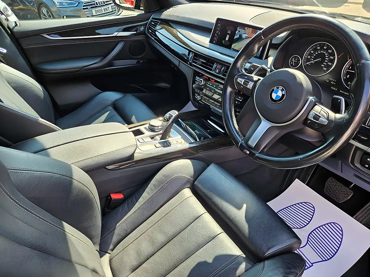 Used 2017 BMW X5 M Sport Black Sapphire Metallic - Interior and Exterior details 11