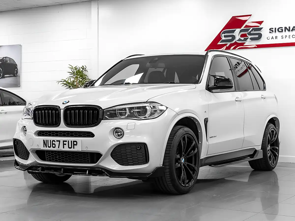 Used 2017 BMW X5 M Sport Mineral White - Interior and Exterior details 2