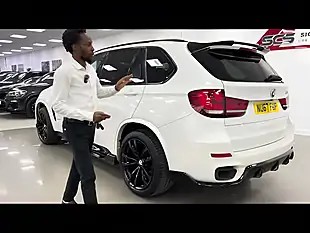 Used 2017 BMW X5 M Sport Mineral White - Interior and Exterior details 20